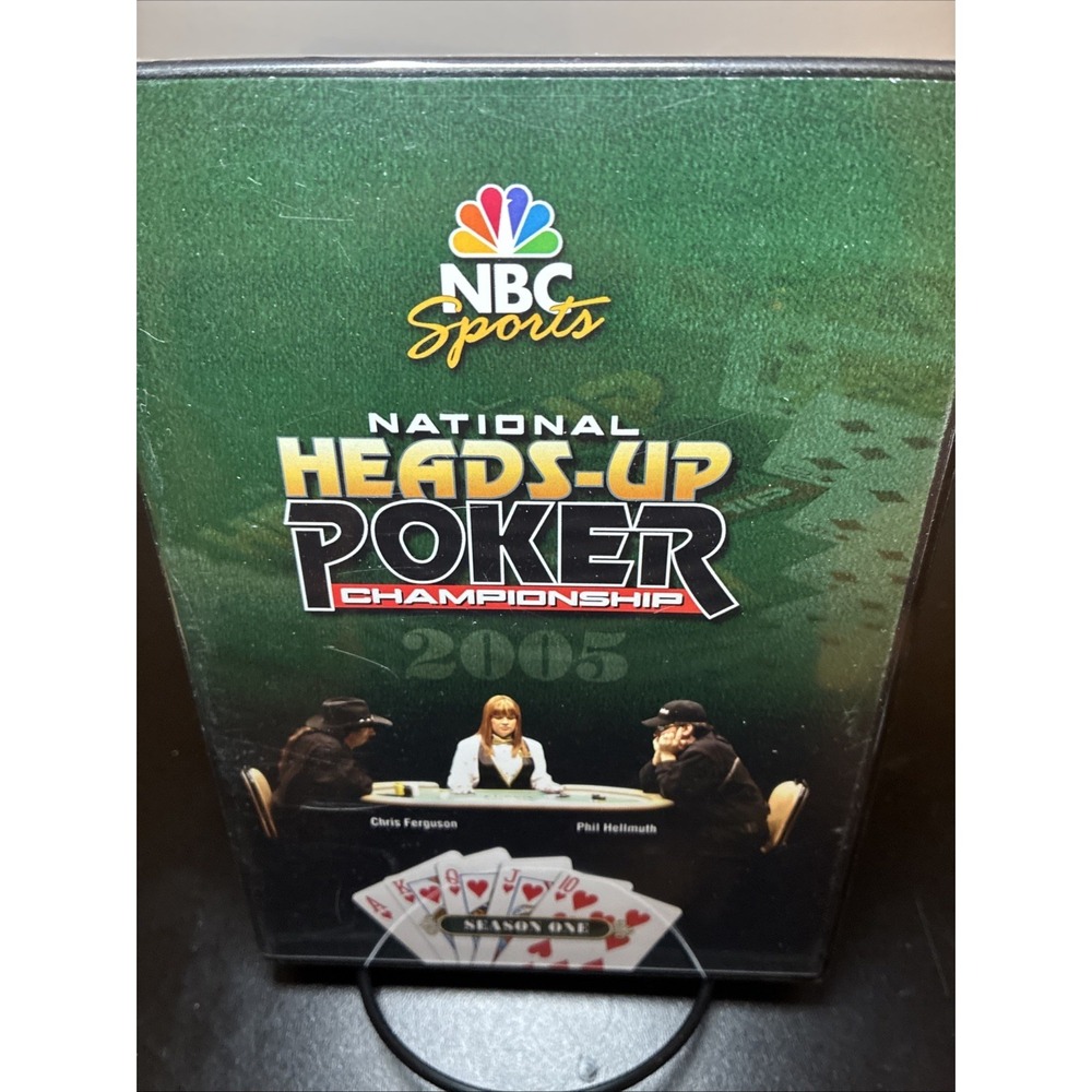 National Heads-Up Poker Championship Season 1 DVD 2005 James Woods (NEW/SEALED)